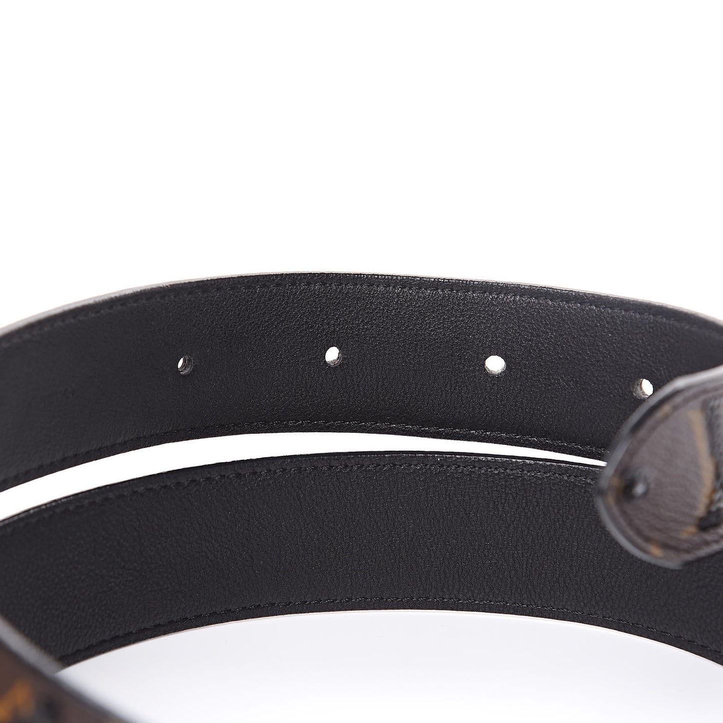 Monogram Sequins Eclipse Belt 80 32 Black