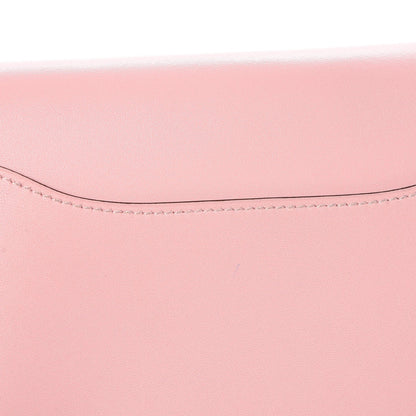 Hermes Tadelakt Lizard Constance Short Wallet Rose Sakura Bougainvillea 15 of 15