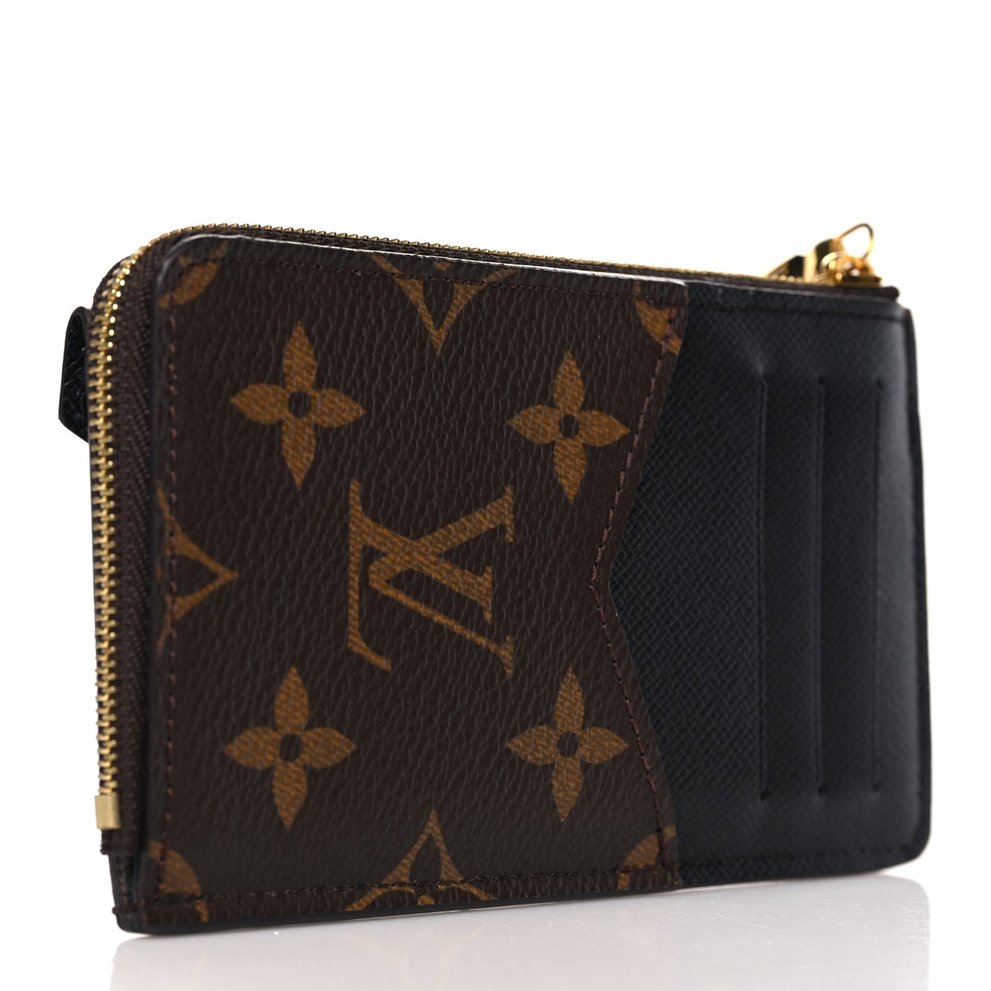 Monogram Recto Verso Card Holder Black