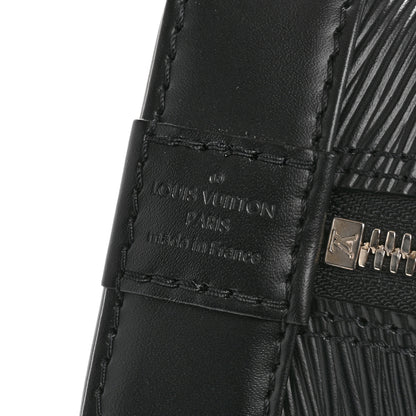 Louis Vuitton Epi Alma BB Black 6 of 10