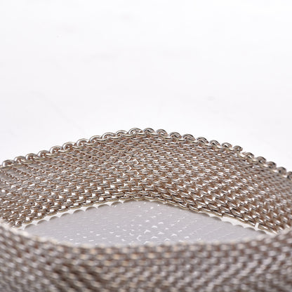 Tiffany Sterling Silver Somerset Mesh Bracelet 5 of 6