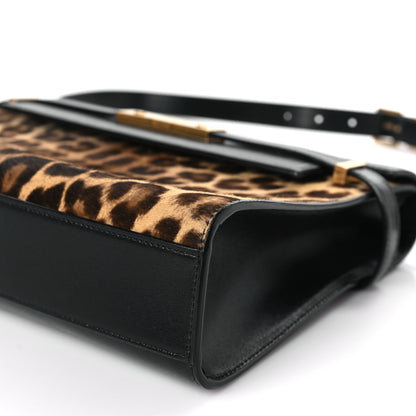 Saint Laurent Calf hair Calfskin Manhattan Baguette Black 9 of 9