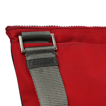 Prada Nylon Vela Sport Messenger Bag Scarlatto 15 of 16
