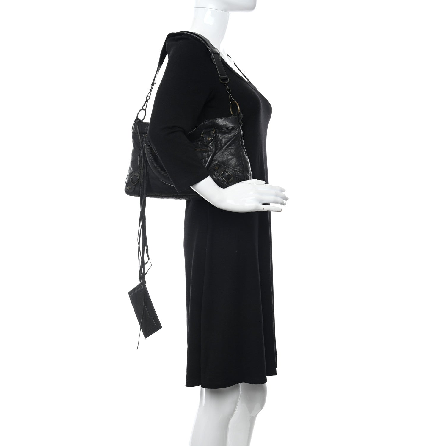 Balenciaga Agneau Classic Hardware First Black 3 of 15