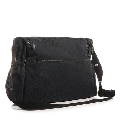 Gucci Monogram Large Diaper Bag Black 4 of 7