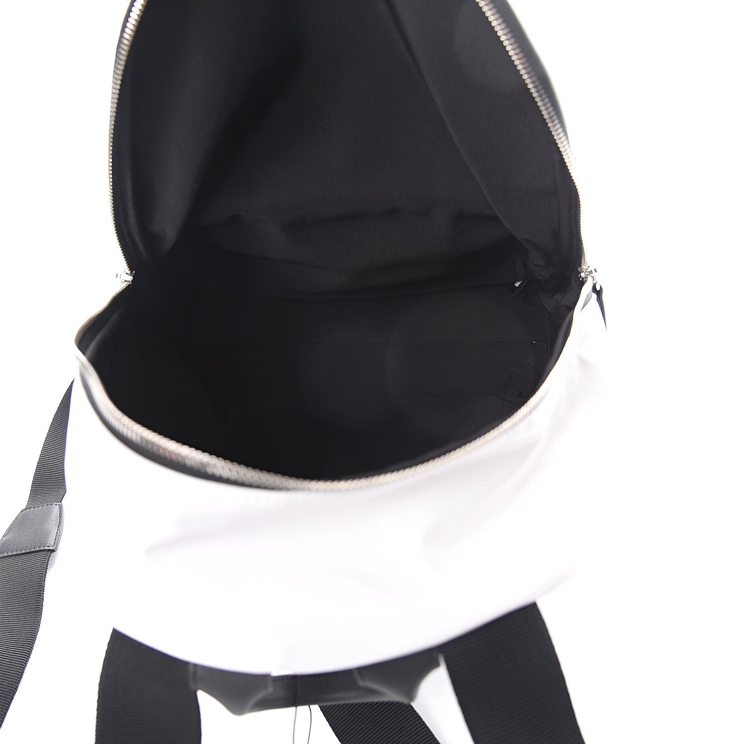 Chanel Vinyl La Pausa Bay Backpack White 4 of 9