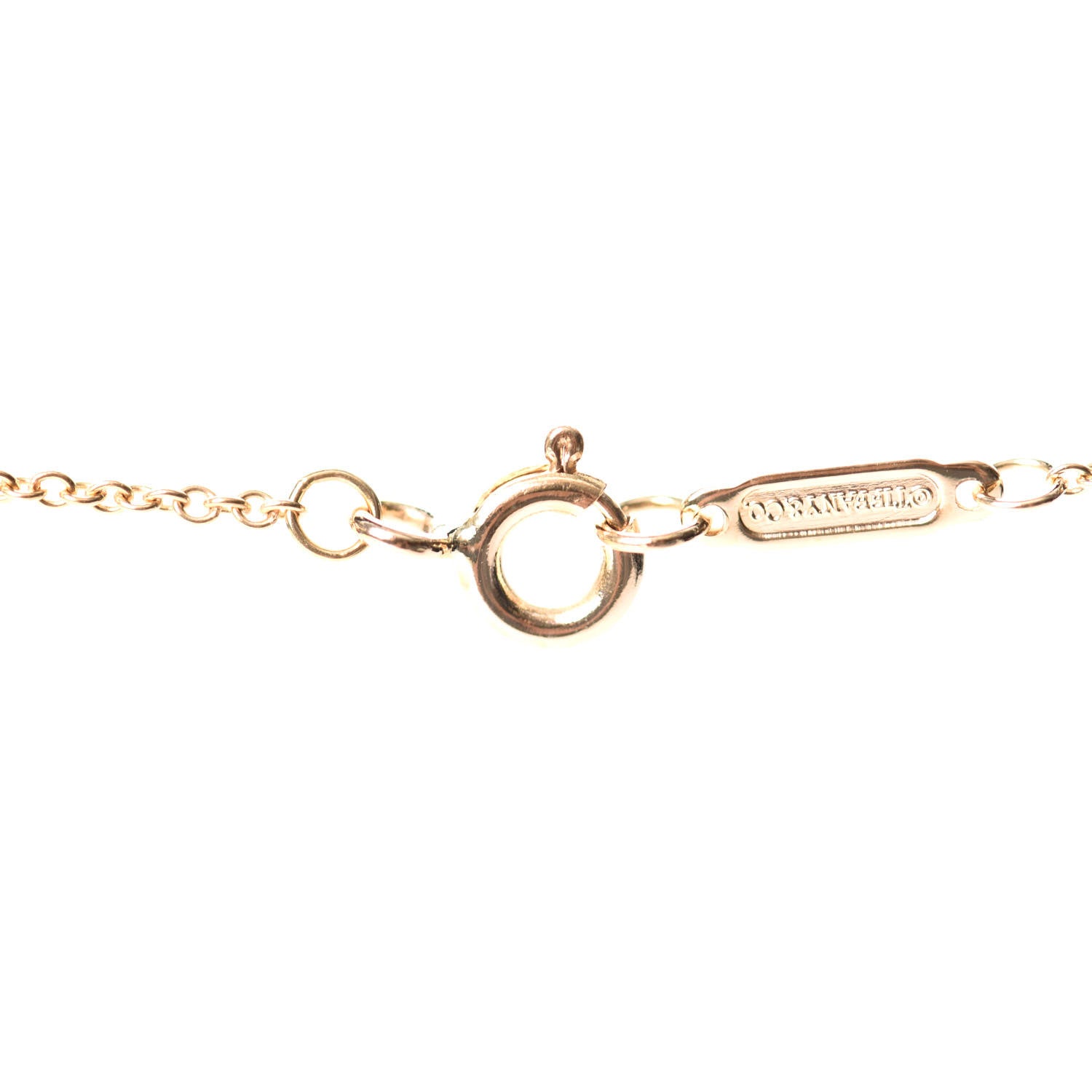 Tiffany 18K Yellow Gold Diamond Seashell Pendant Necklace 3 of 5