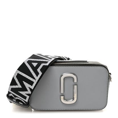 Marc Jacobs Saffiano Small Snapshot Camera Bag Grey Multicolor 1 of 12