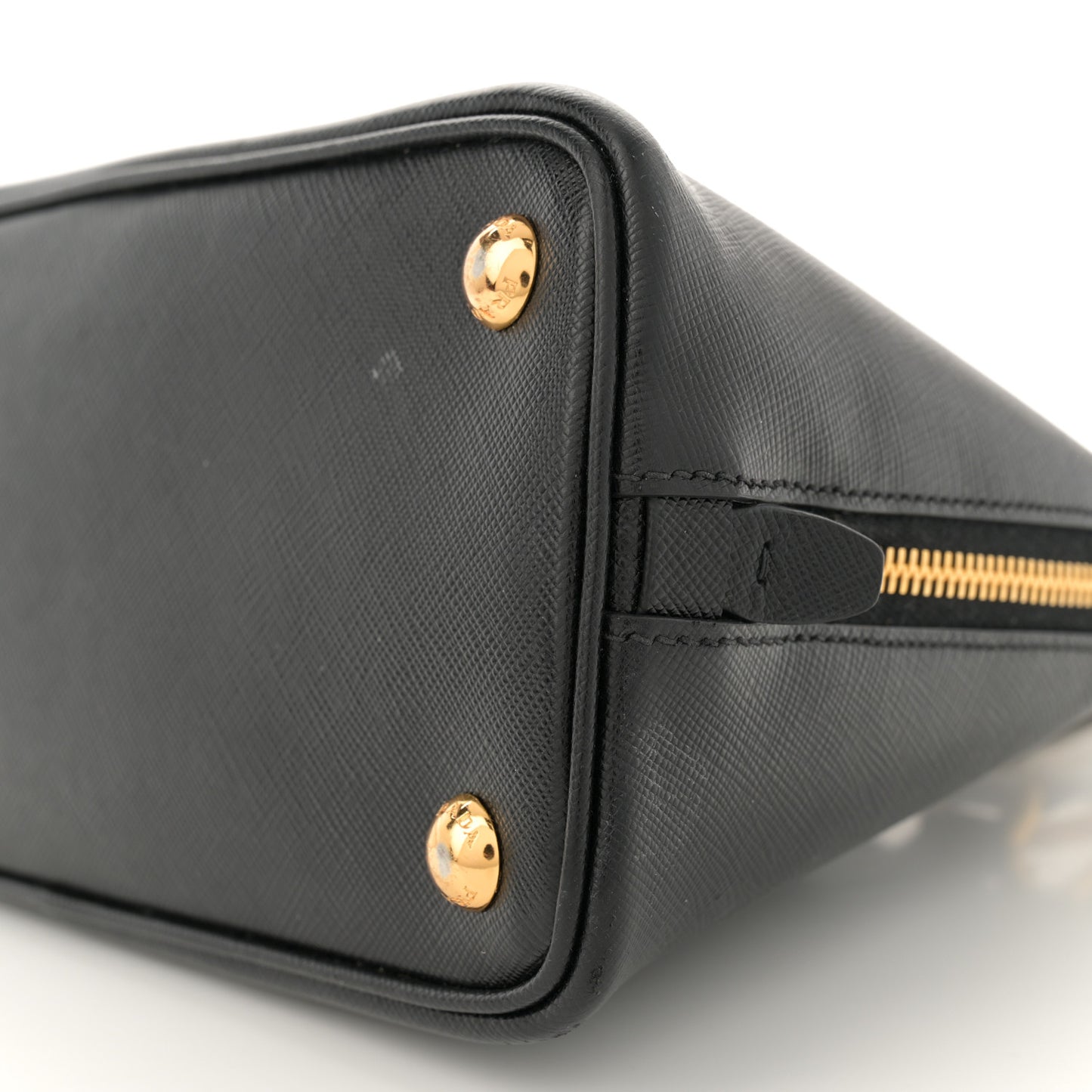Saffiano Lux Small Promenade Black