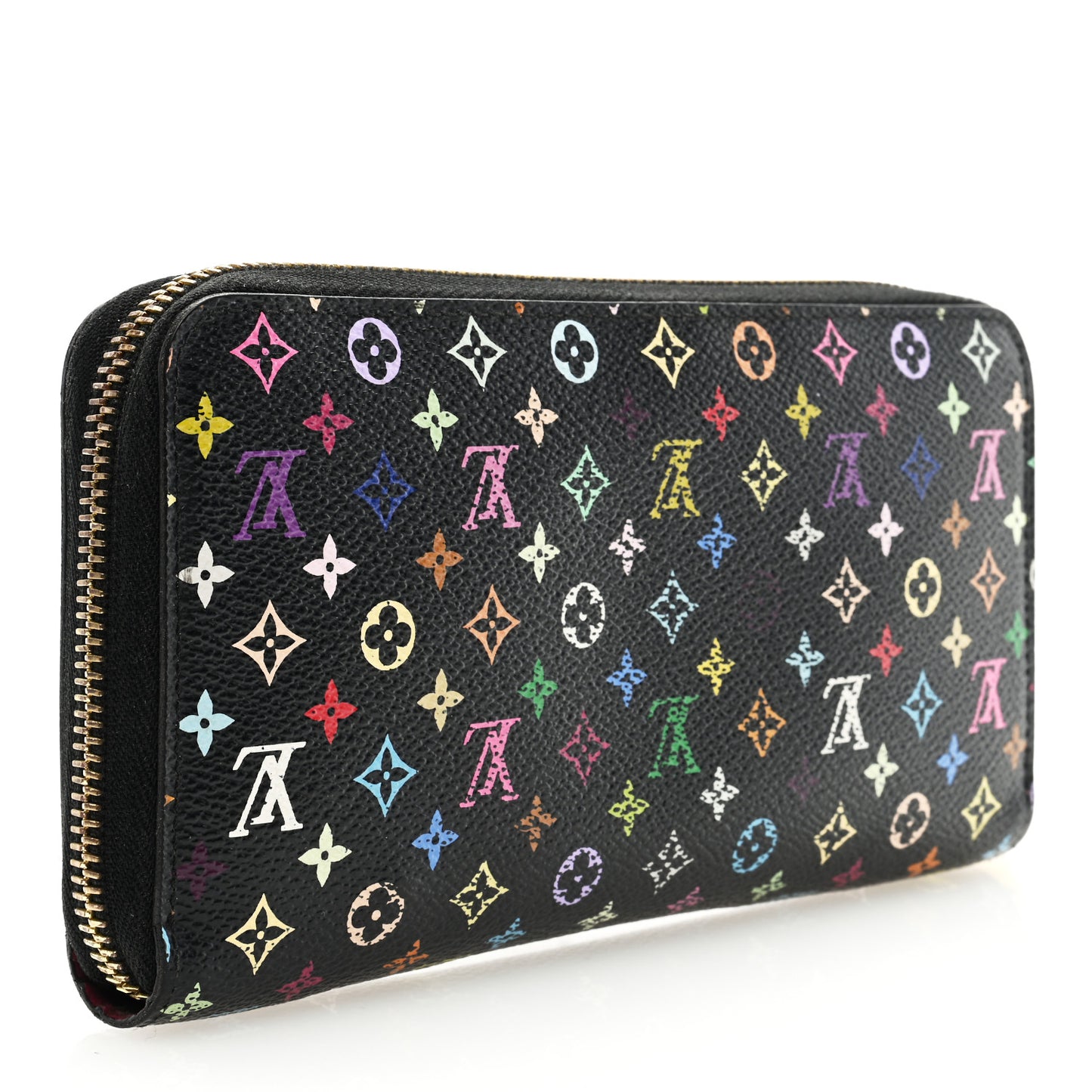 Monogram Multicolor Zippy Wallet Black Grenade