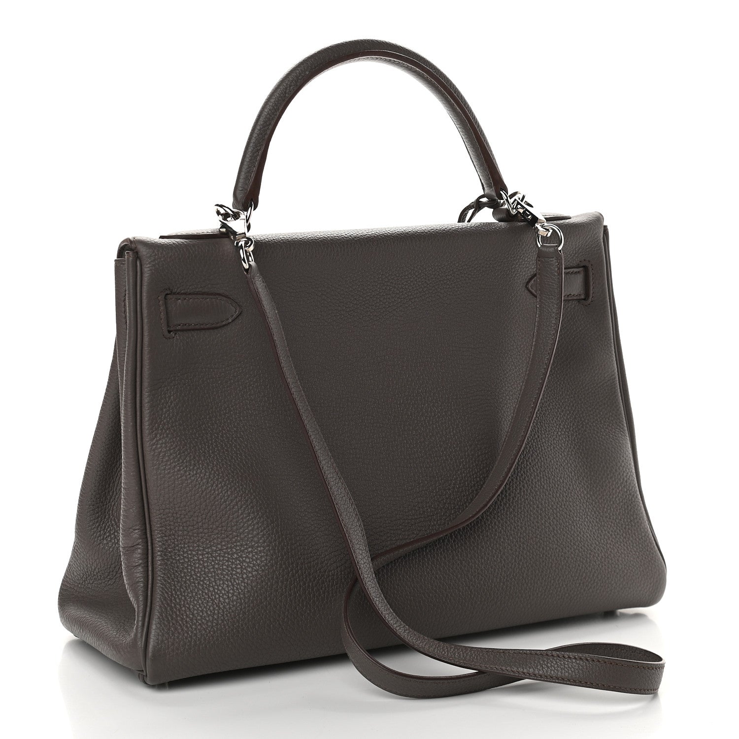 Hermes Togo Kelly Retourne 32 Etain 2 of 9
