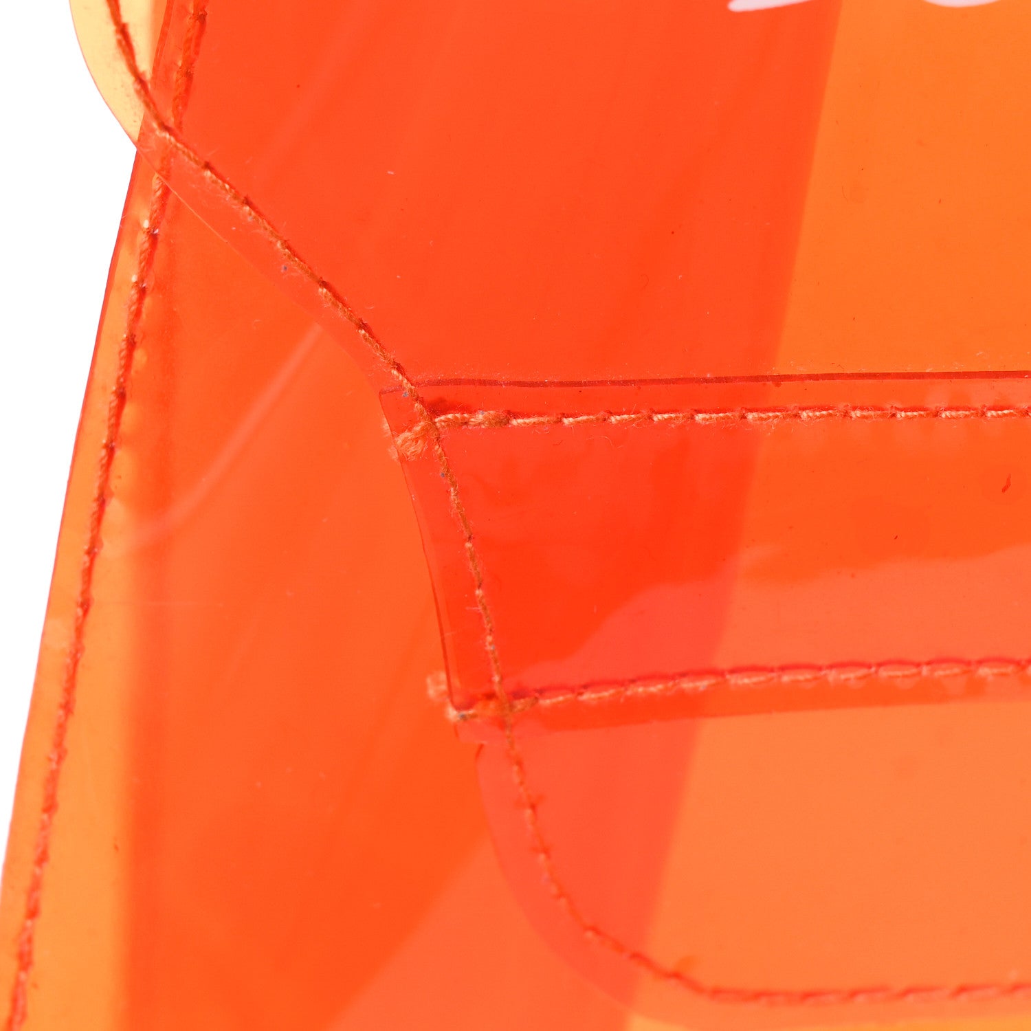 Hermes Vinyl Souvenir De L'Exposition Kelly Orange 13 of 14