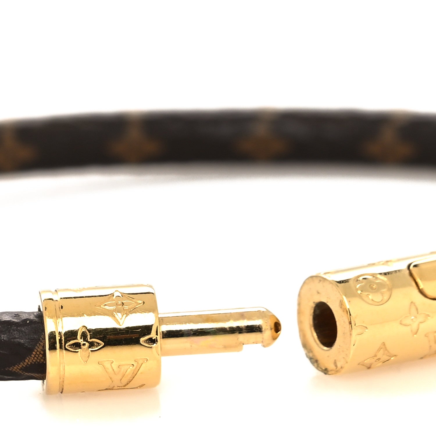 Louis Vuitton Monogram LV Confidential Bracelet 17 4 of 7