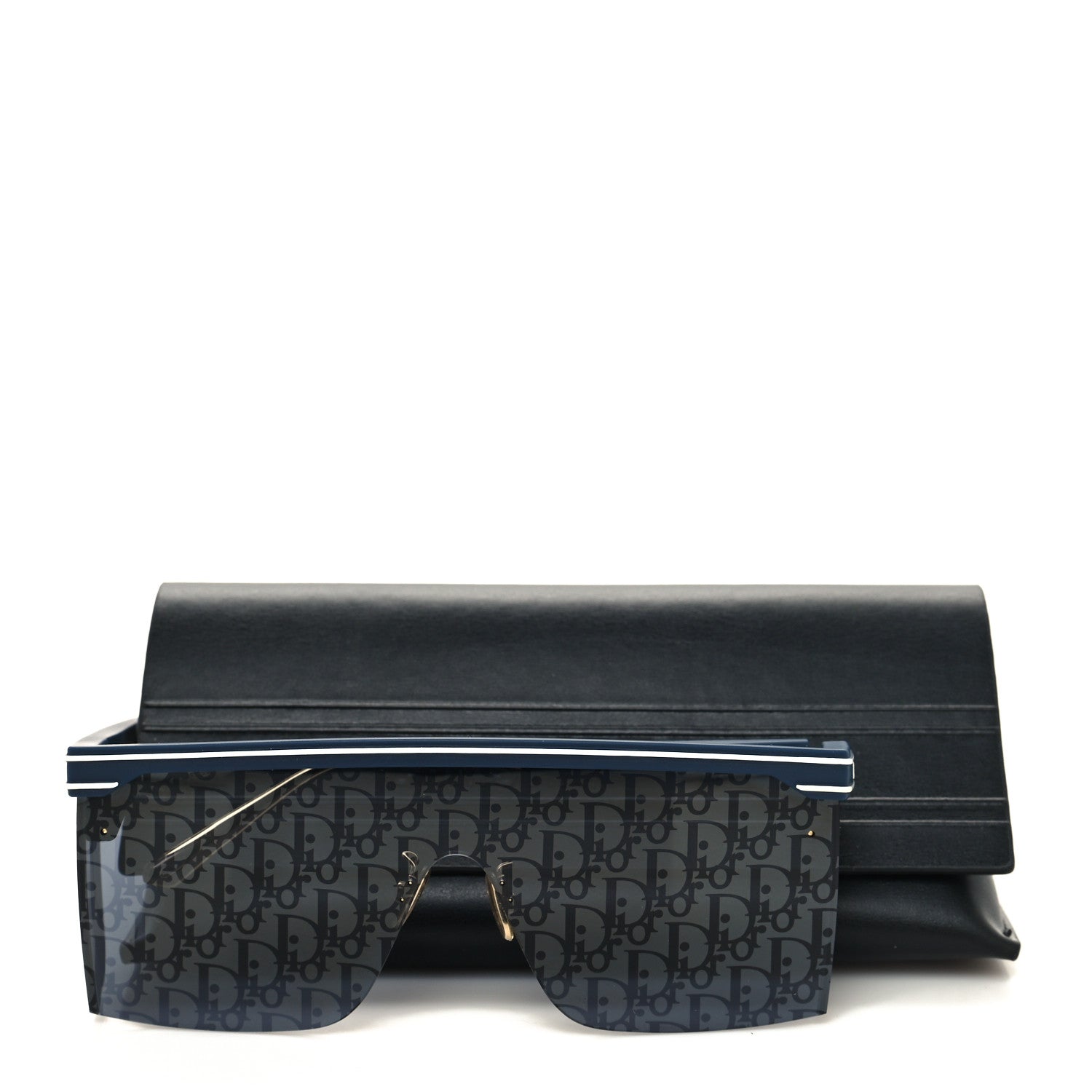 Christian Dior Oblique Diorclub M1U Mask Sunglasses Blue 8 of 8