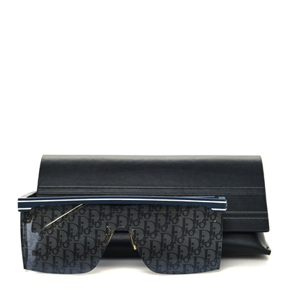 Christian Dior Oblique Diorclub M1U Mask Sunglasses Blue 8 of 8