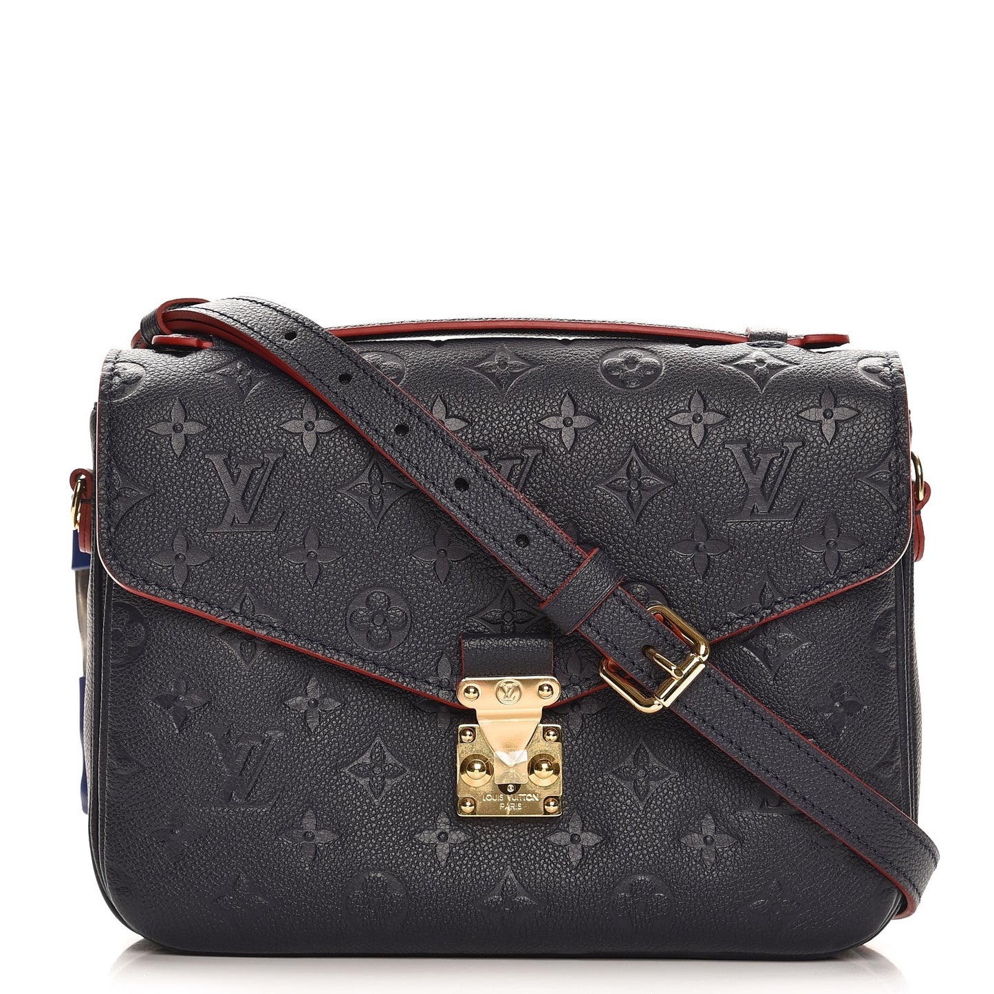 Empreinte Pochette Metis Marine Rouge