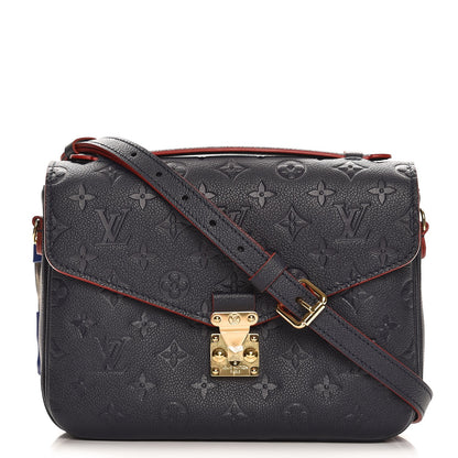 Louis Vuitton Empreinte Pochette Metis Marine Rouge 1 of 6