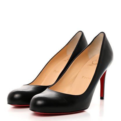 Christian Louboutin Kid Simple 70 Pumps 37.5 Black 3 of 8