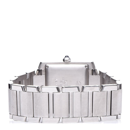 Cartier Stainless Steel 28mm Tank Francaise Automatic Watch 4 of 6