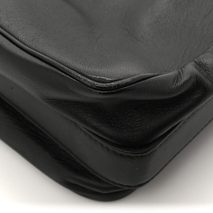 Bottega Veneta Nappa Intrecciato Small Double Pocket Flap Black 10 of 12
