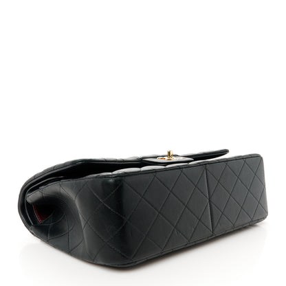 Chanel Lambskin Quilted Jumbo Double Flap Black 4 of 11