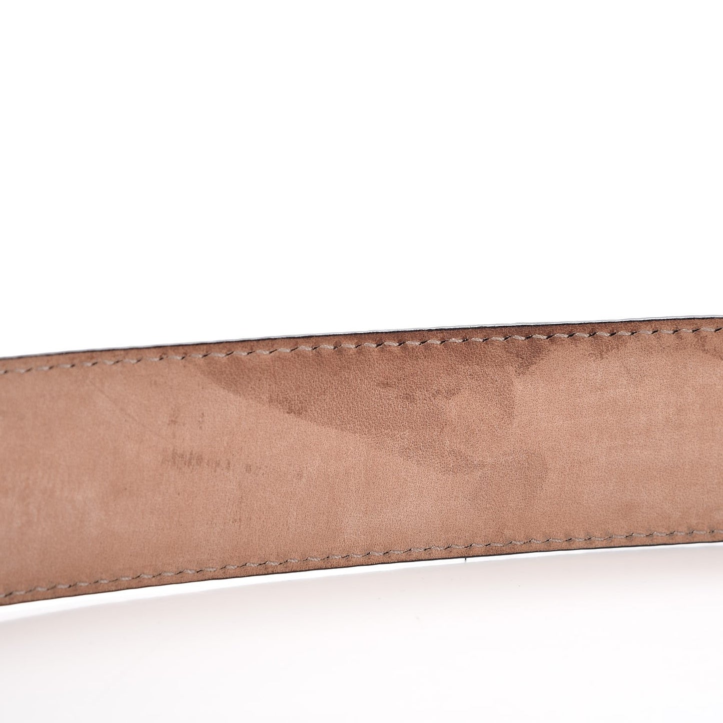 Guccissima Interlocking G Belt 100 40 Grey