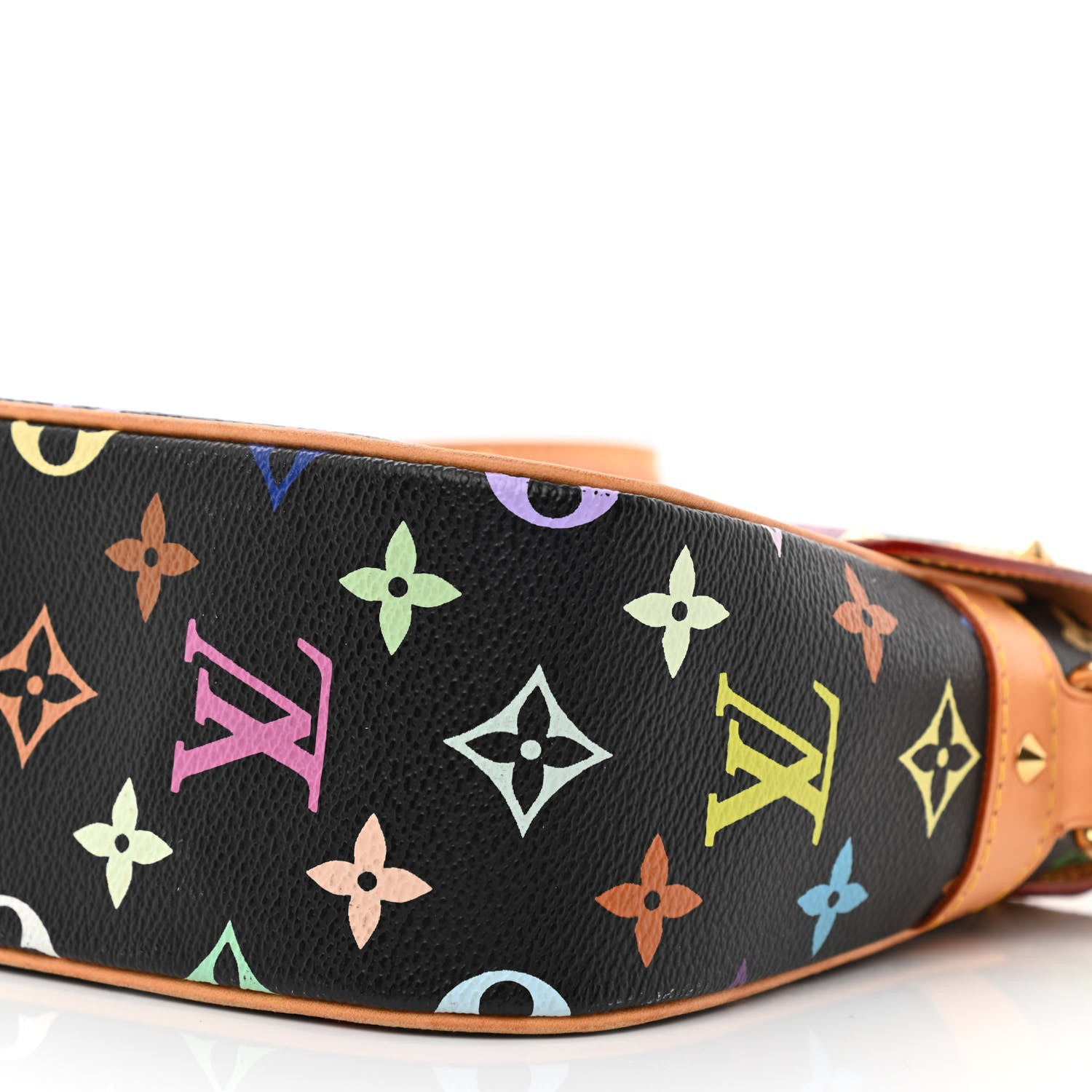 Louis Vuitton Monogram Multicolor Sologne Black 9 of 9