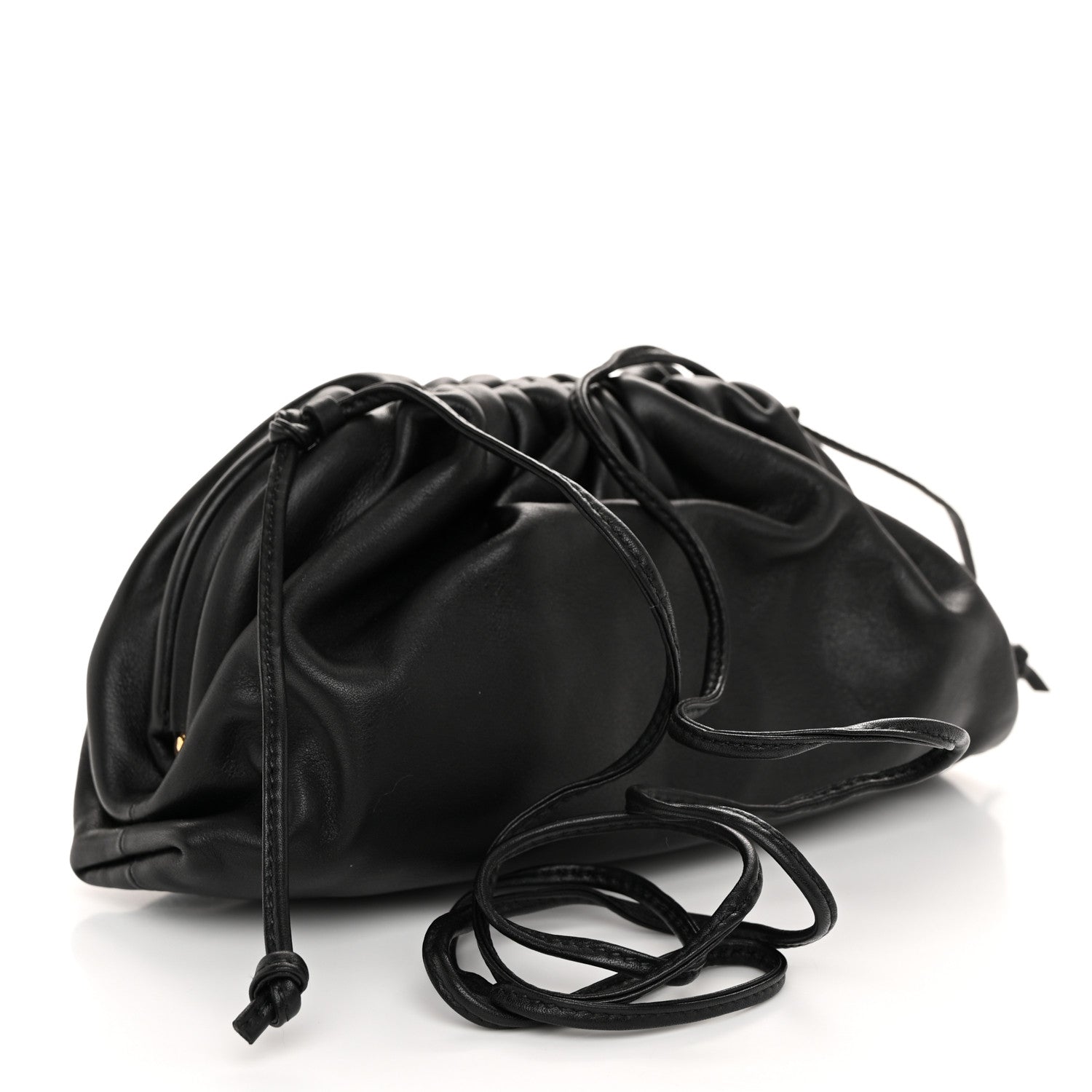 Bottega Veneta Butter Calfskin The Mini Pouch Black 3 of 11