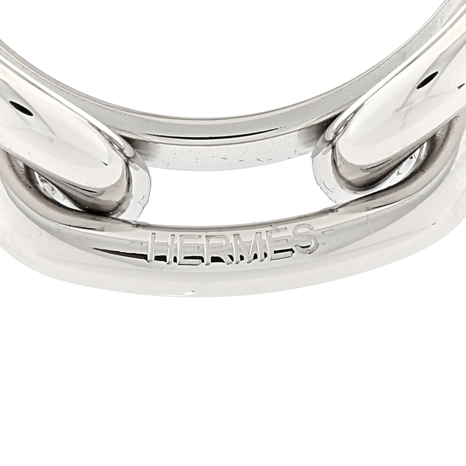 Hermes Palladium Regate Scarf Ring 4 of 5