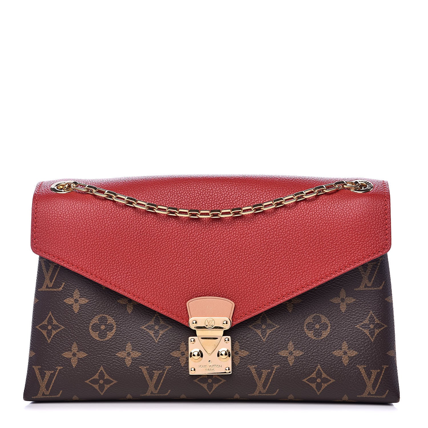 Louis Vuitton Monogram Pallas Chain Cherry 1 of 9