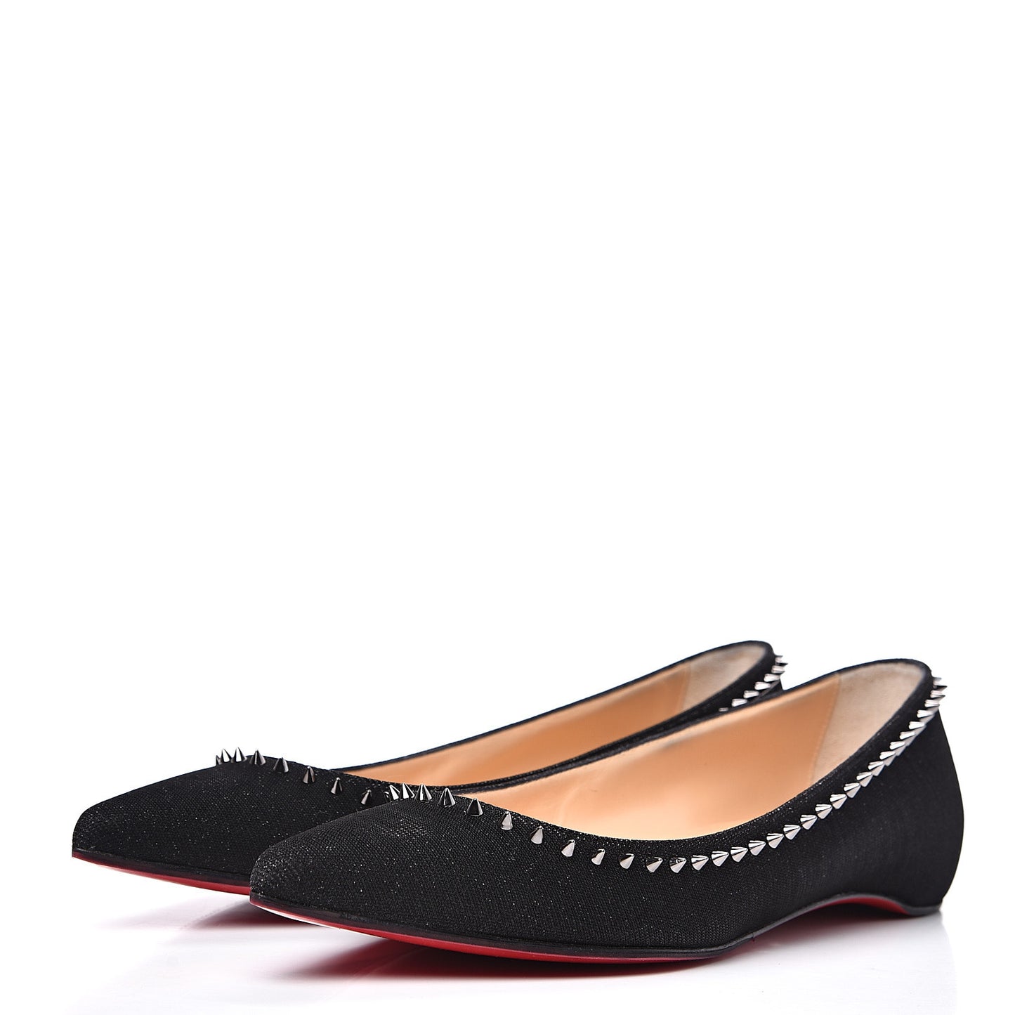 Glitter Tennis Anjalina Flats 37 Black Gun Metal