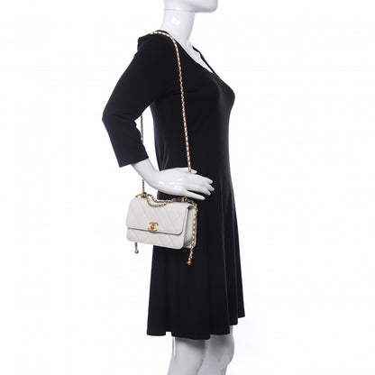 Chanel Calfskin Quilted Mini Perfect Fit Flap White 2 of 12