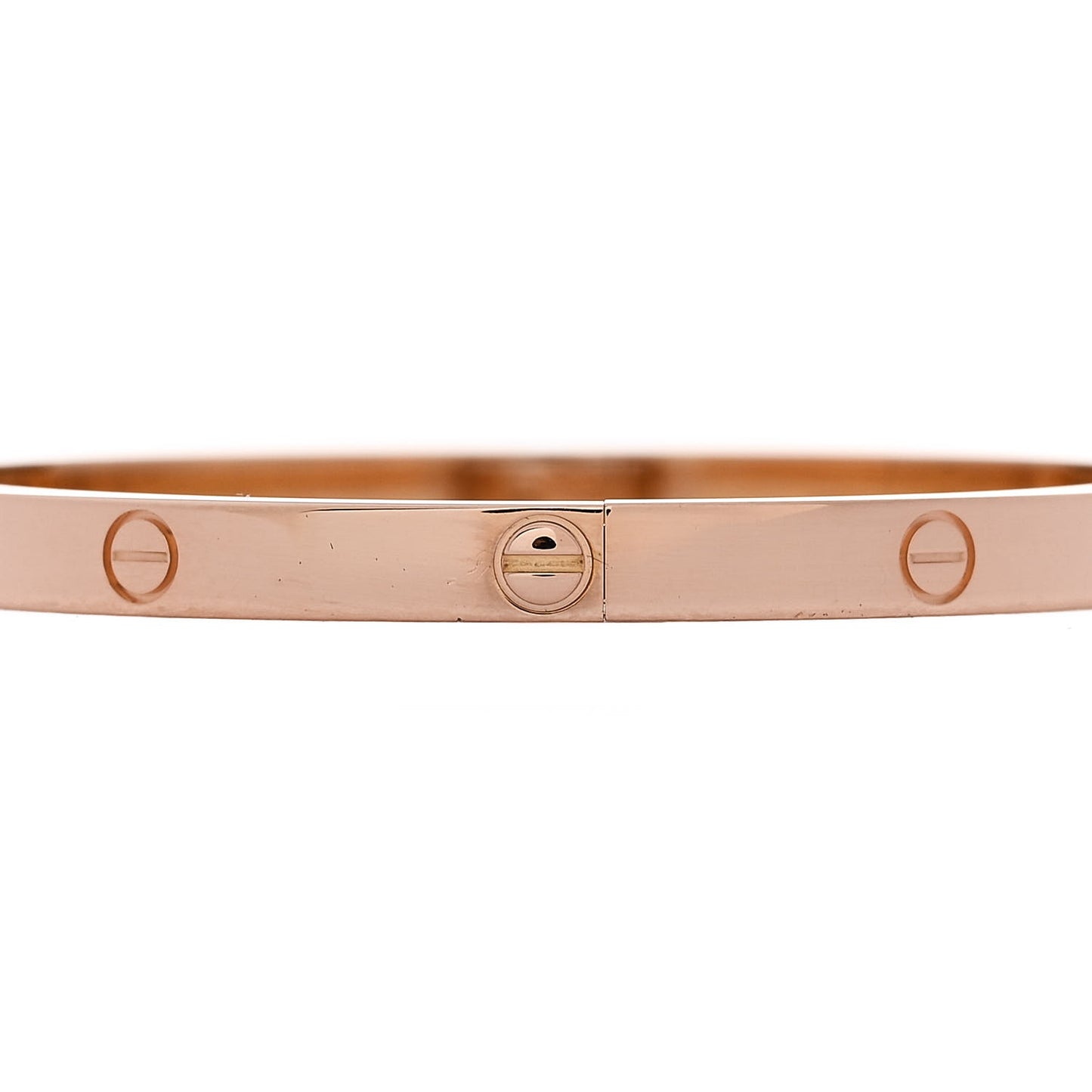 18K Pink Gold Small LOVE Bracelet 15