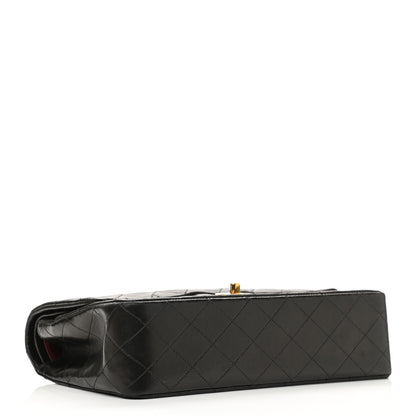 Chanel Lambskin Quilted Medium Double Flap Black 4 of 12
