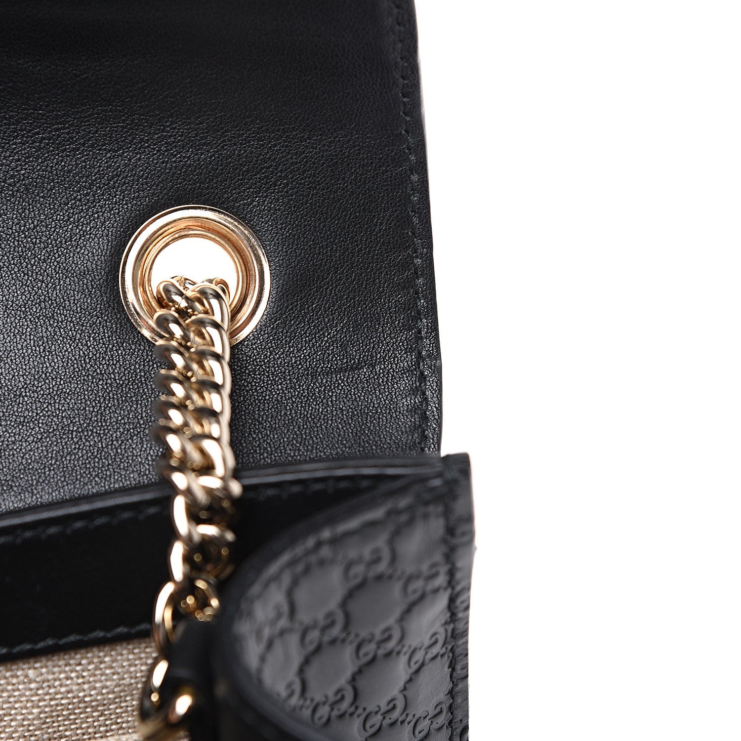Gucci Microguccissima Mini Emily Shoulder Bag Black 10 of 10