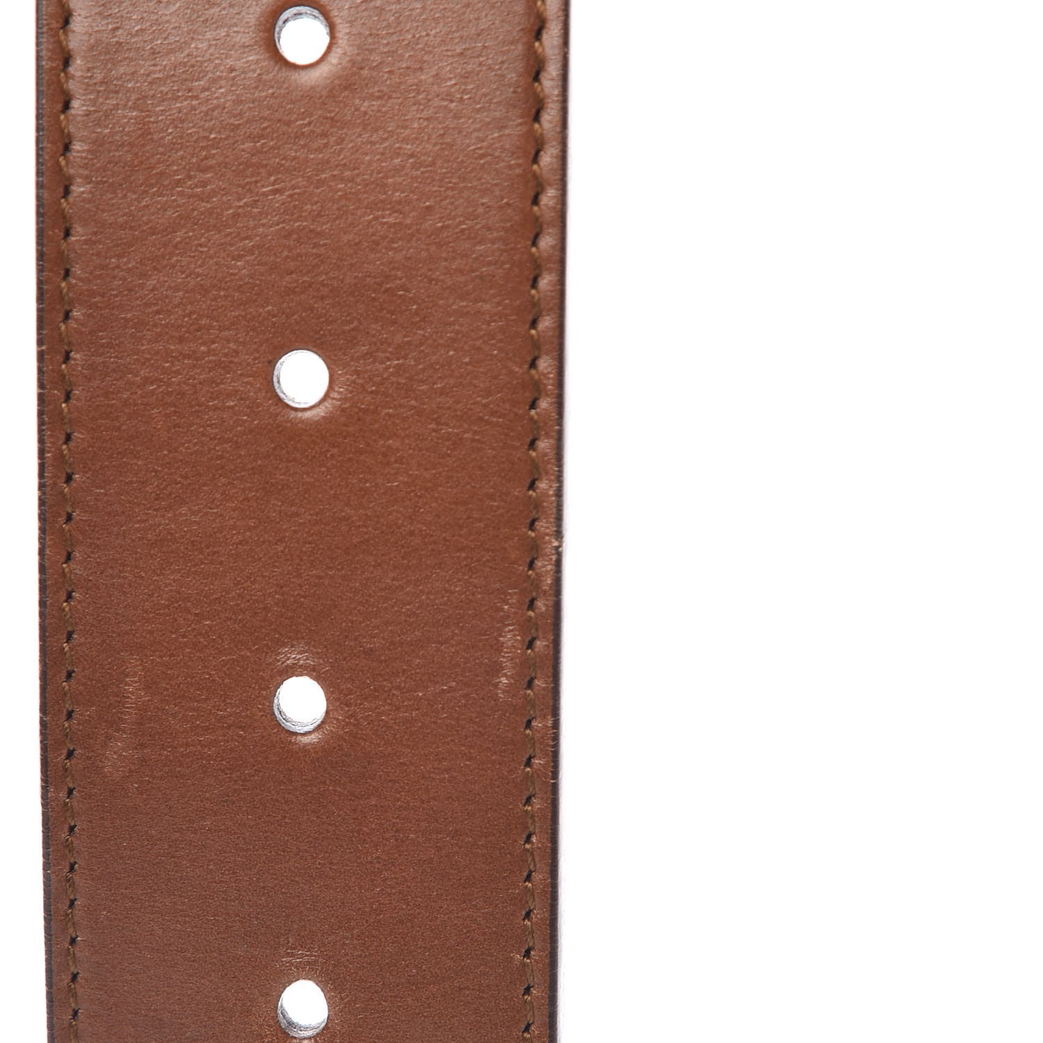 Gucci Nylon Calfskin Double G Web 40mm Belt 90 36 Green Red Cuir 8 of 10