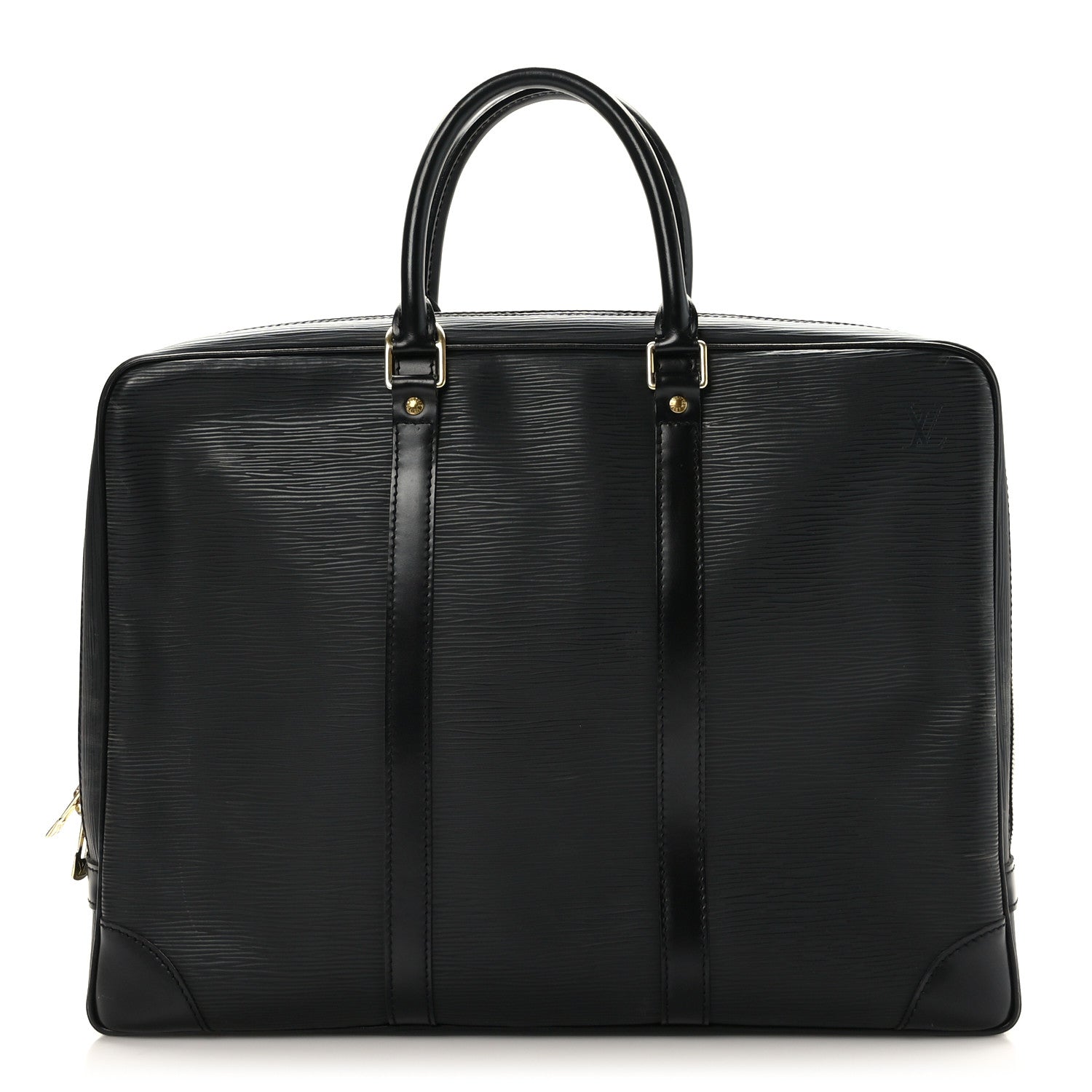 Louis Vuitton Epi Porte-Documents Voyage Briefcase Black 1 of 9