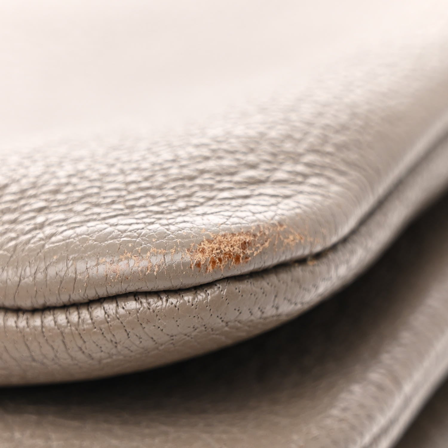 Celine Lambskin Small Trio Crossbody Bag Smoke 13 of 15