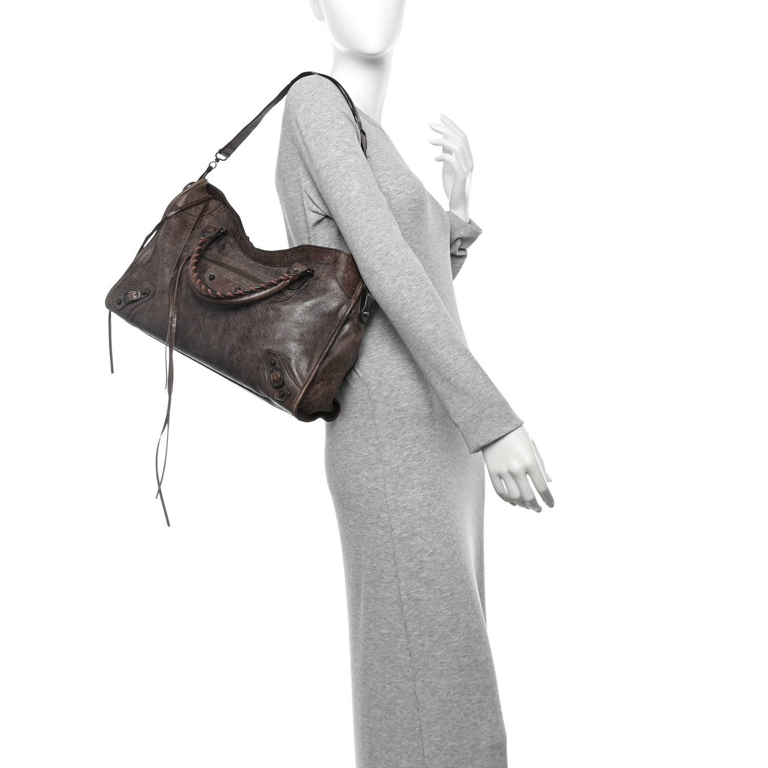 Balenciaga Agneau Classic Hardware City Charbon 3 of 25
