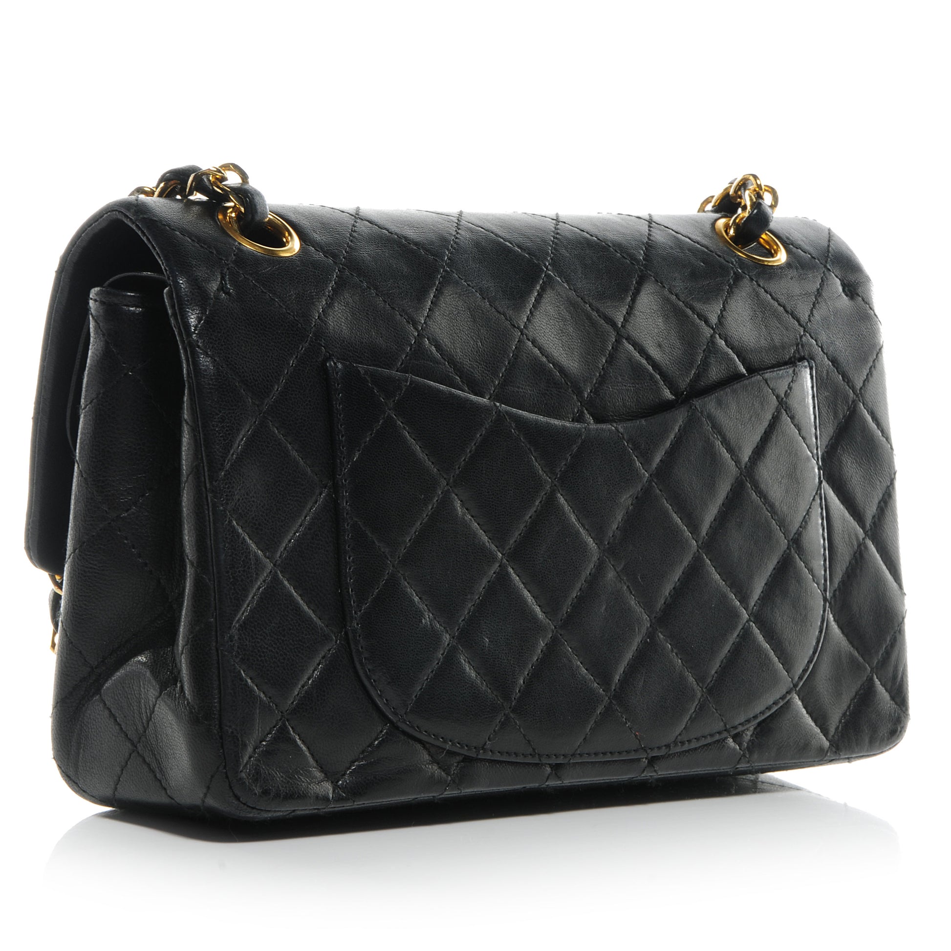 Chanel Lambskin Small Double Flap Black 3 of 9