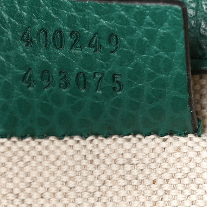 Gucci Pebbled Calfskin Small Dionysus Shoulder Bag Emerald 14 of 27