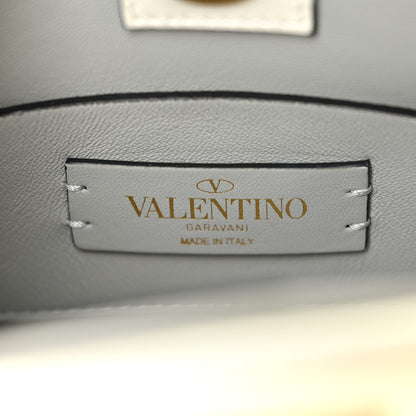 Valentino Garavani Nappa Mini Roman Stud The Handle Bag Ivory 6 of 12