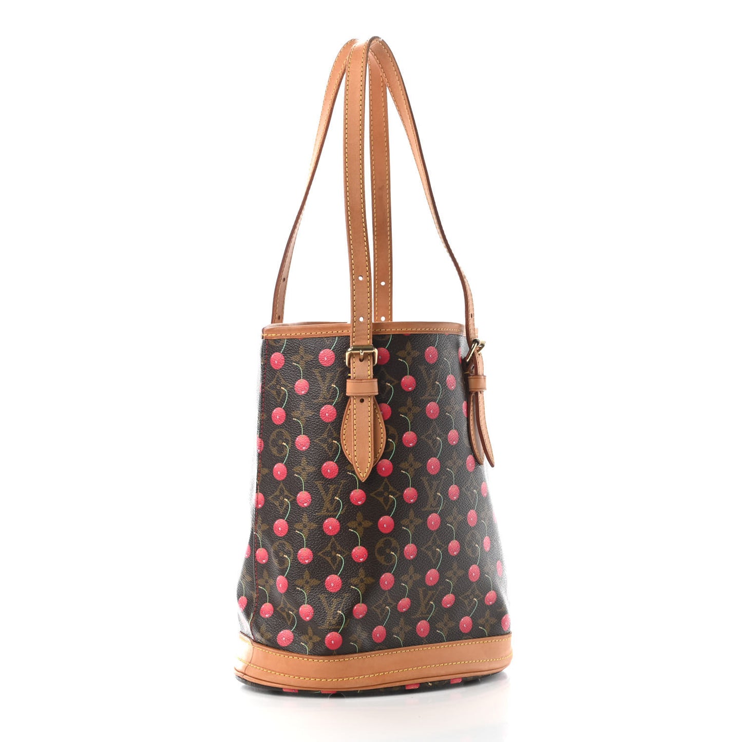 Monogram Cerises Bucket Bag