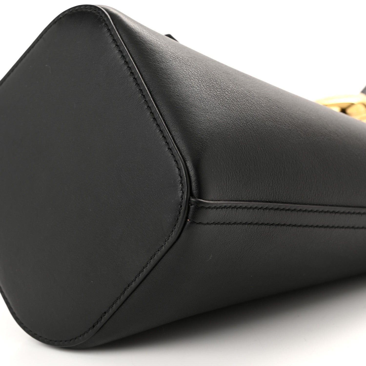 Loewe Soft Grained Calfskin Mini Pebble Bucket Bag Black 9 of 9