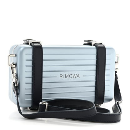 Christian Dior X RIMOWA Aluminum Personal Clutch On Strap Bleu 3 of 14