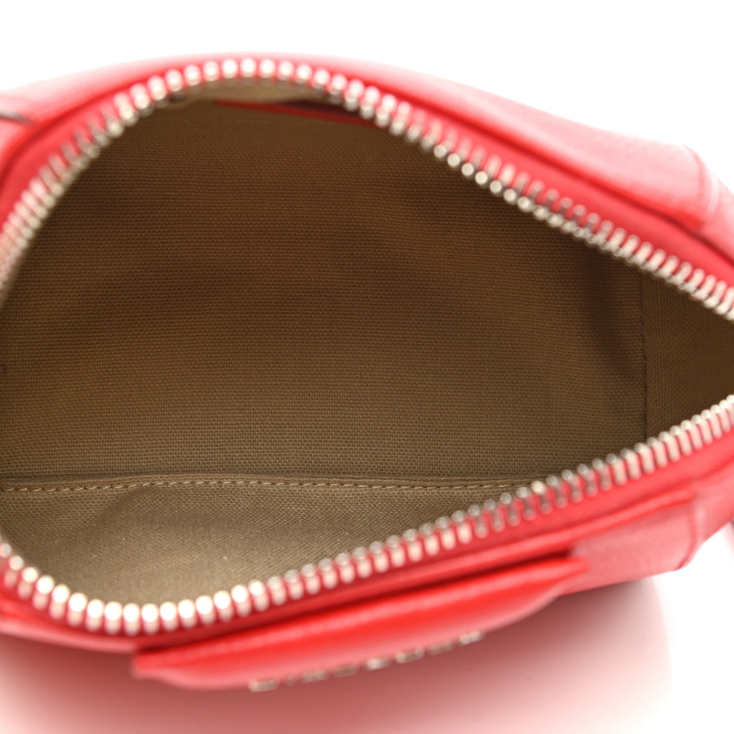 Givenchy Sugar Goatskin Small Antigona Beauty Wristlet Red 4 of 10