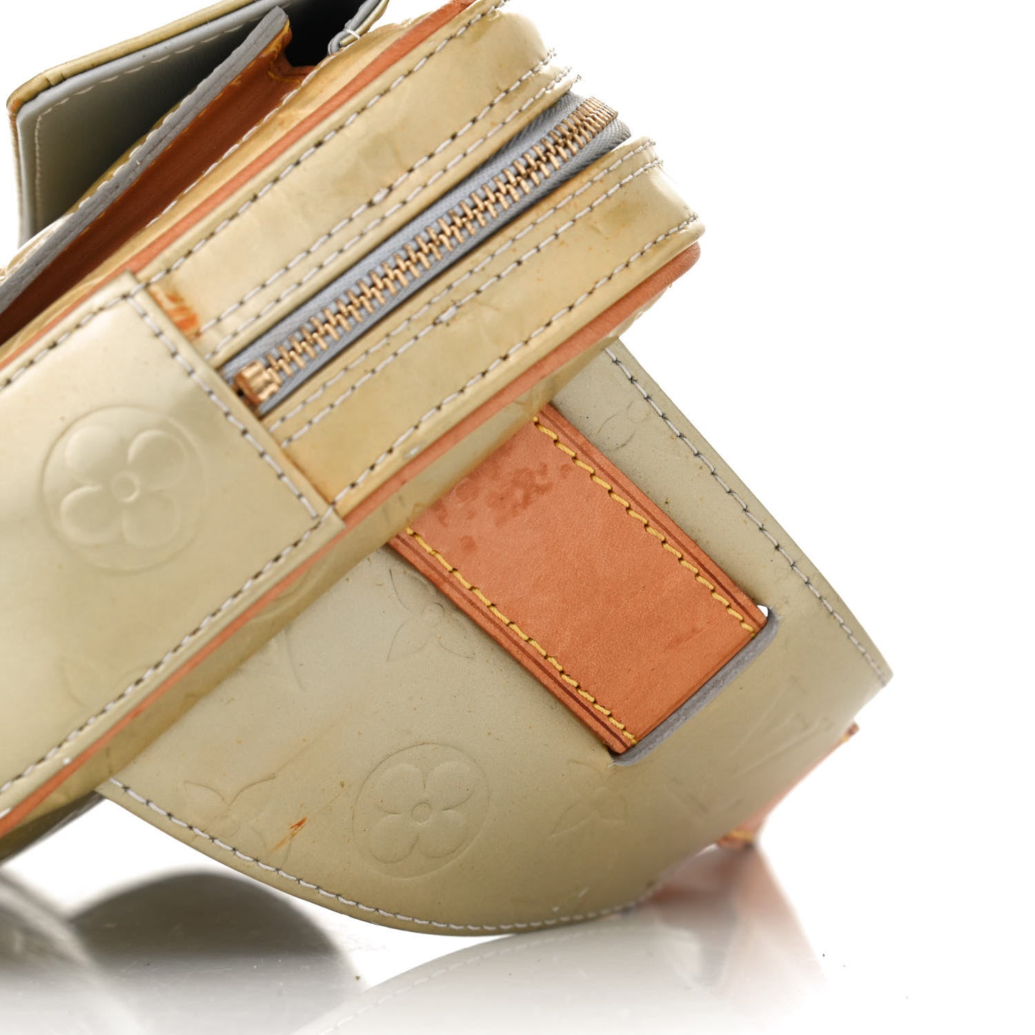 Louis Vuitton Vernis Fulton Waist Bag Green 10 of 12