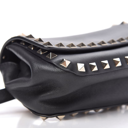 Valentino Garavani Calfskin Rockstud Belt Bag Black 6 of 11