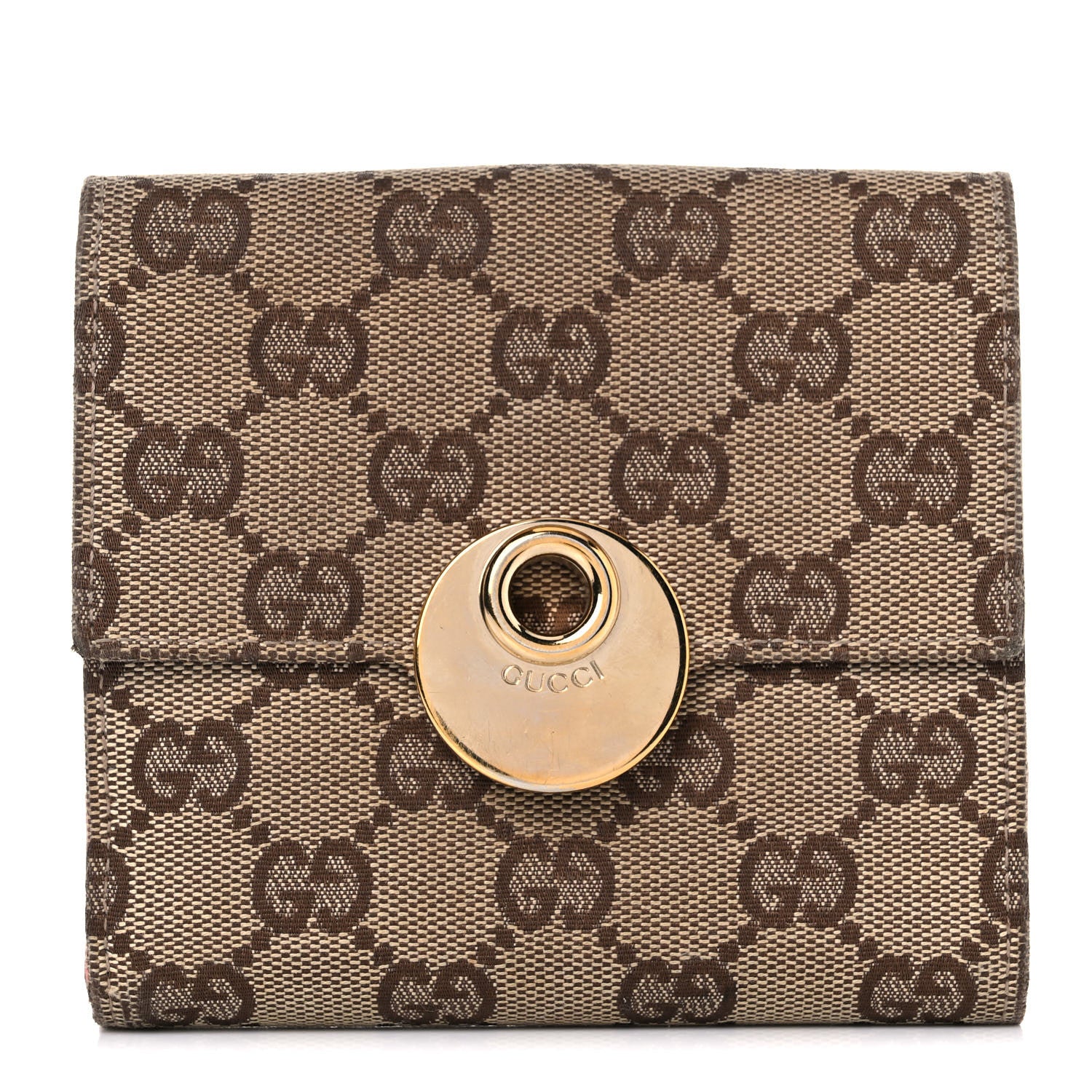 Gucci Monogram Eclipse Wallet Pink 1 of 19