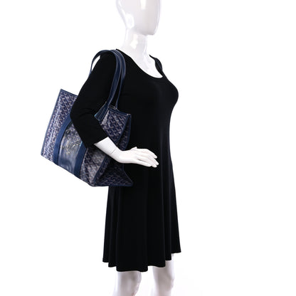Goyard Goyardine Villette Tote Blue 2 of 9